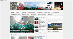 Desktop Screenshot of klabatnewsok.com